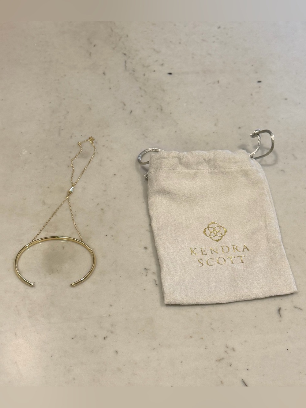 Kendra Scott Yasmin Gold Hand Chain